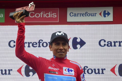 Nairo Quintana, líder de la Vuelta a España