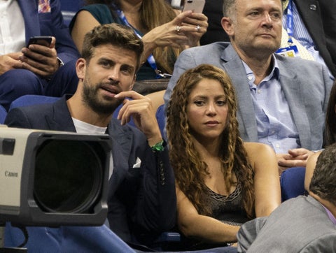 Shakira y Piqué en un eventos juntos