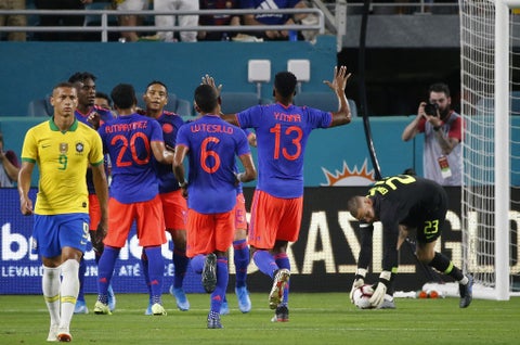 Selección Colombia vs Brasil - amistoso 2019