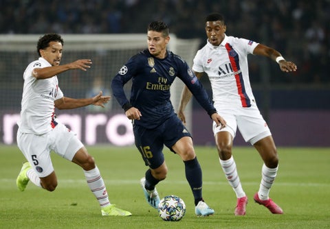 Real Madrid, James Rodríguez, PSG