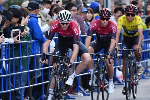 Egan Bernal y Chris Froome - INEOS