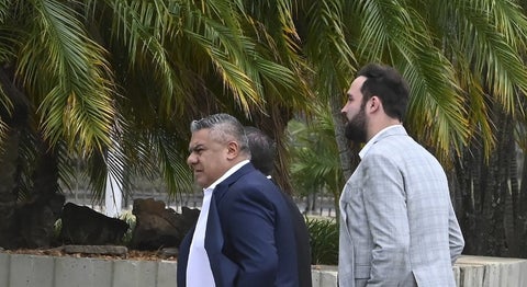 Claudio Tapia, presidente de la AFA