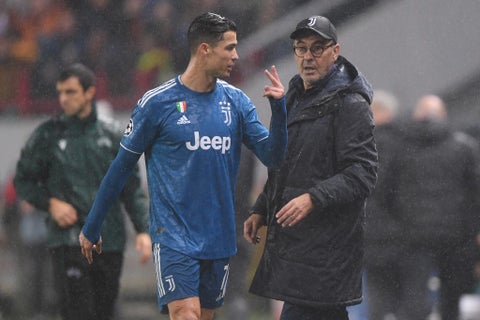 Cristiano Ronaldo Maurizio Sarri
