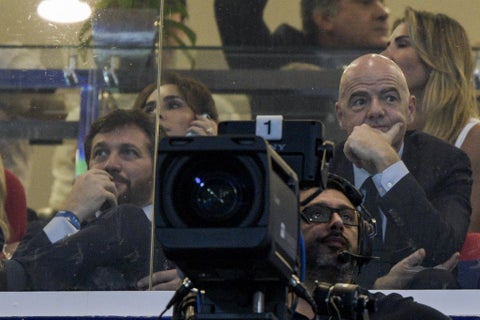 Gianni Infantino, Alejandro Domínguez