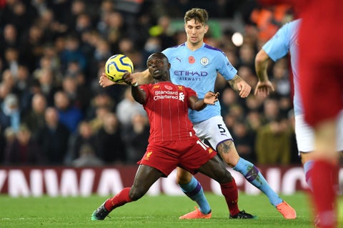 Liverpool vs Manchester City, Premier League