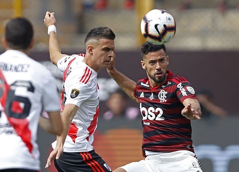 Rafael Santos Borré, Copa Libertadores, Flamengo vs River