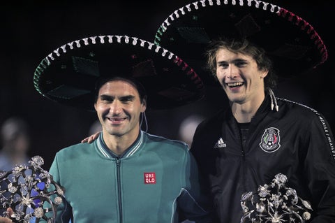 Federer y Zverev en México