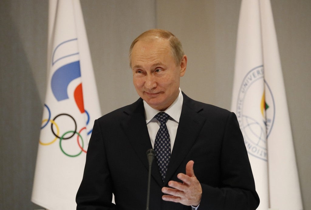 El presidente ruso Vladimir Putin