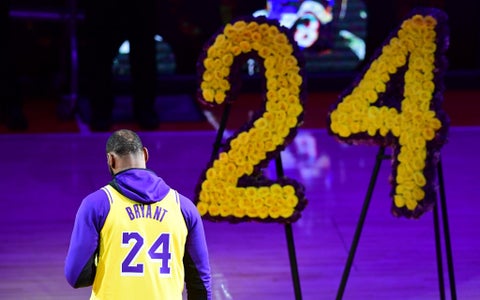 Lebron James - homenaje a Kobe Bryant