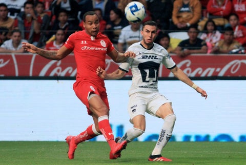 Felipe Pardo, futbolista colombiano en Toluca de México