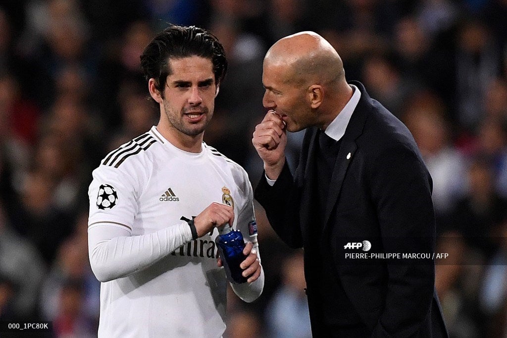 Isco, Zidane
