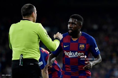 Samuel Umtiti, defensa del FC Barcelona