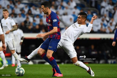 Sergio Busquets - Real Madrid vs Barcelona 2020