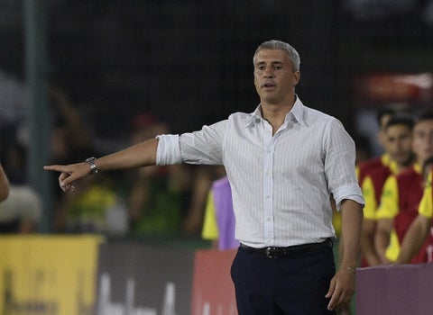 Hernán Crespo, DT de Defensa y Justicia