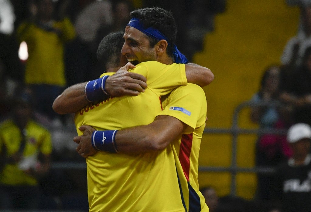 Juan Sebastián Cabal y Robert Farah en Copa Davis