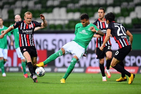 Werder Bremen vs Frankfurt - Bundesliga