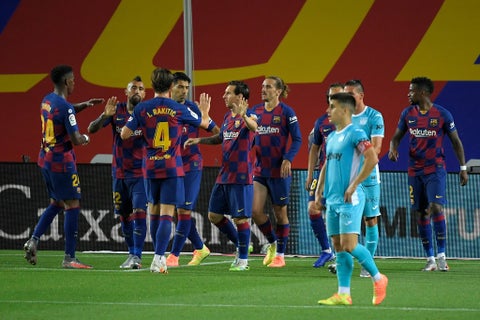 Barcelona vs Leganés, Liga española