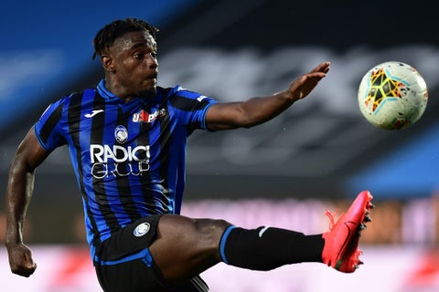 Duván Zapata, delantero colombiano de Atalanta