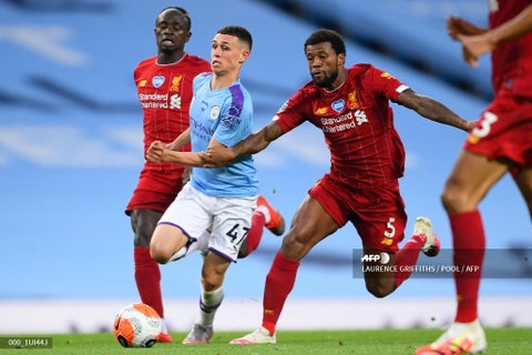 Manchester City vs Liverpool, Premier League