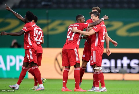 Bayern Munich 2020 - campeón de la Copa Alemana