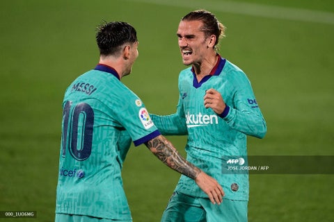 Antoine Griezmann y Lionel Messi - Barcelona 2020