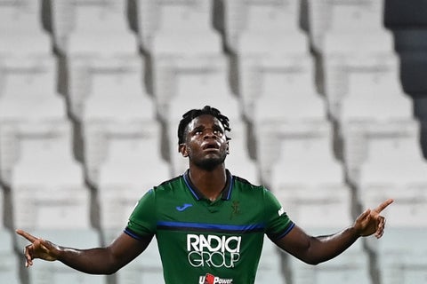 Duván Zapata, delantero colombiano