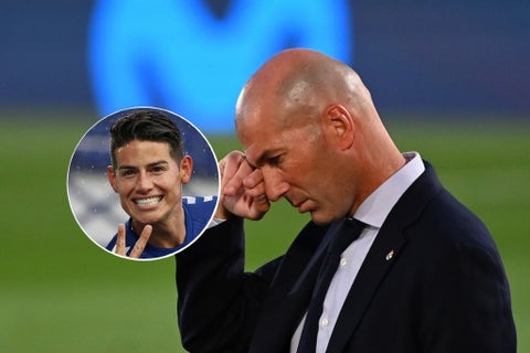 Zinedine Zidane, James Rodríguez