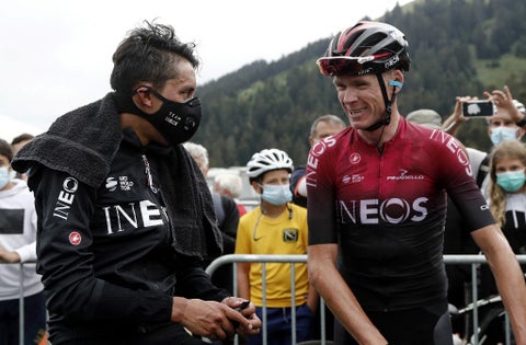 Egan Bernal, Chris Froome, Ineos