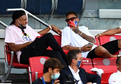 Mbappé y Neymar