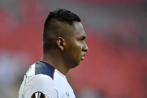 Alfredo Morelos, delantero de Rangers