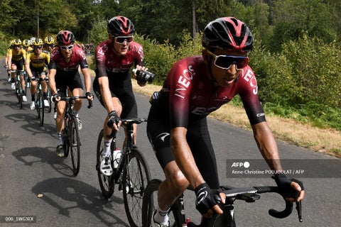 Egan Bernal y Pavel Sivakov