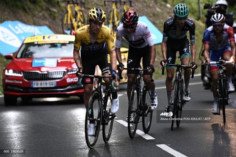 Egan y Roglic - Tour de Francia 2020
