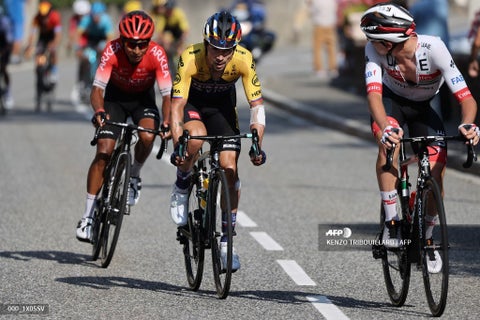 Nairo y Roglic - Tour de Francia 2020