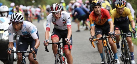 Egan Bernal y Tadej Pogacar