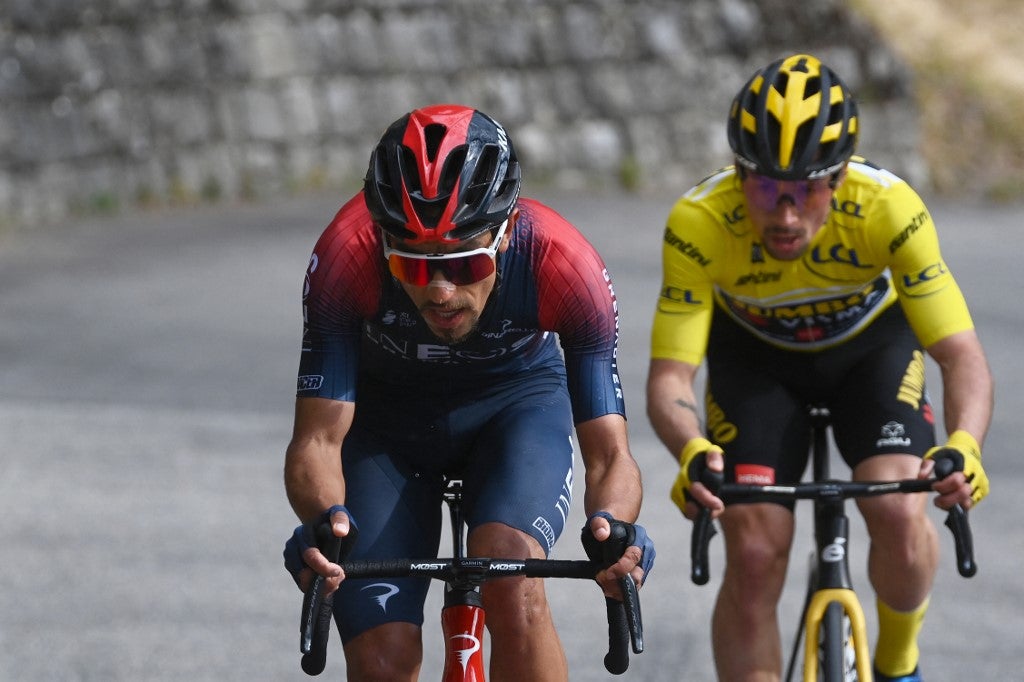 Daniel Martínez y Primoz Roglic, VUELTA AL PAÍS VASCO