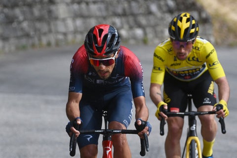 Daniel Martínez y Primoz Roglic, VUELTA AL PAÍS VASCO