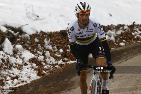 Julian Alaphilippe, durante la Tirreno Adriático.
