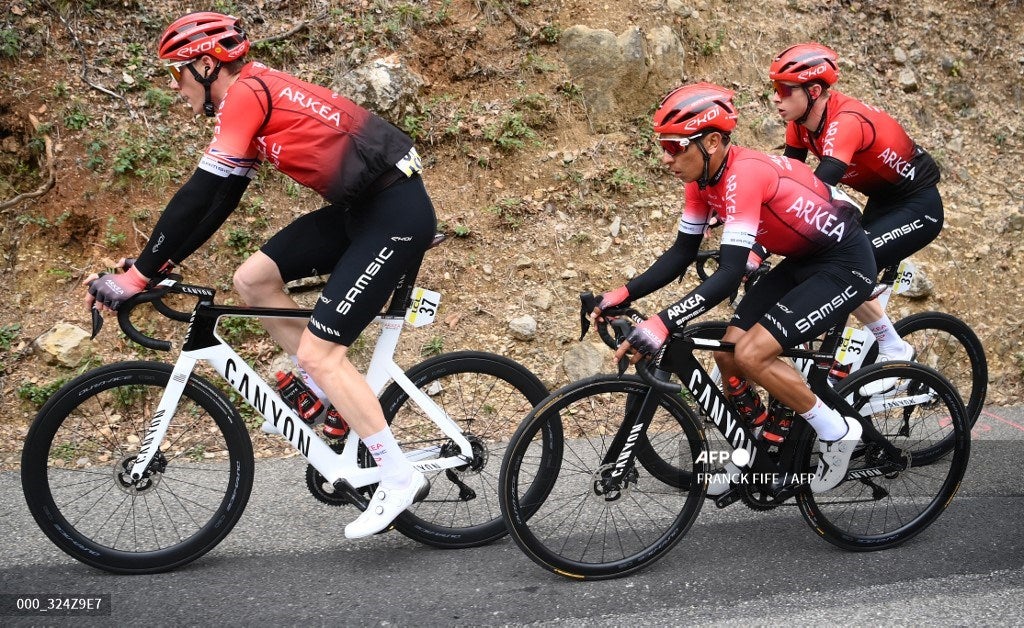 Nairo Quintana y el Arkéa