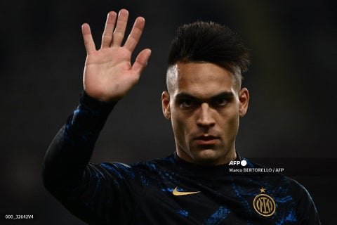 Lautaro Martínez, actual jugador del Inter de Milán.