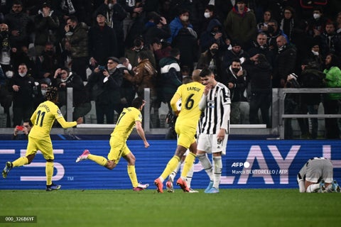 Juventus vs Villarreal, Champions League