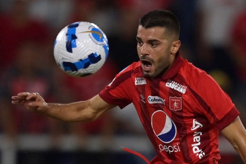 Iago Falque con el América de Cali