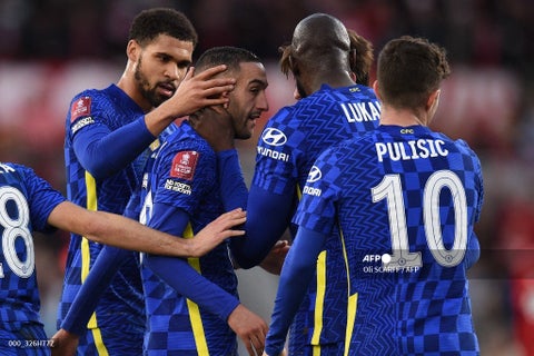 Chelsea eliminó a Middlesbrough en la FA CUP.