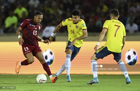 Venezuela vs Colombia en la última fecha de la Eliminatoria a Qatar 2022.