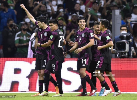 México en su último partido de eliminatoria para Qatar 2022.