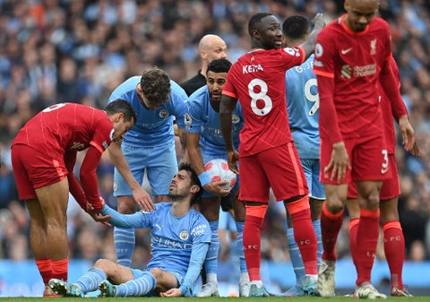 Manchester City vs Liverpool 2022