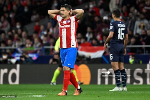 Atlético de Madrid fue eliminado de la Champions League.