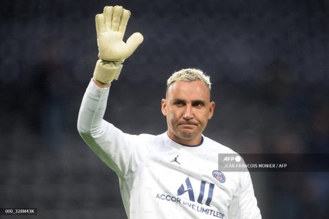 Keylor Navas previo al último encuentro del PSG.