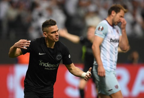 Rafael Santos Borré, Frankfurt