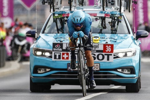 Miguel Ángel López, ciclista del Astana en la Vuelta a España 2022