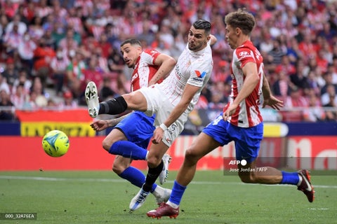 Atlético de Madrid vs Sevilla, Liga Santander 2022.
